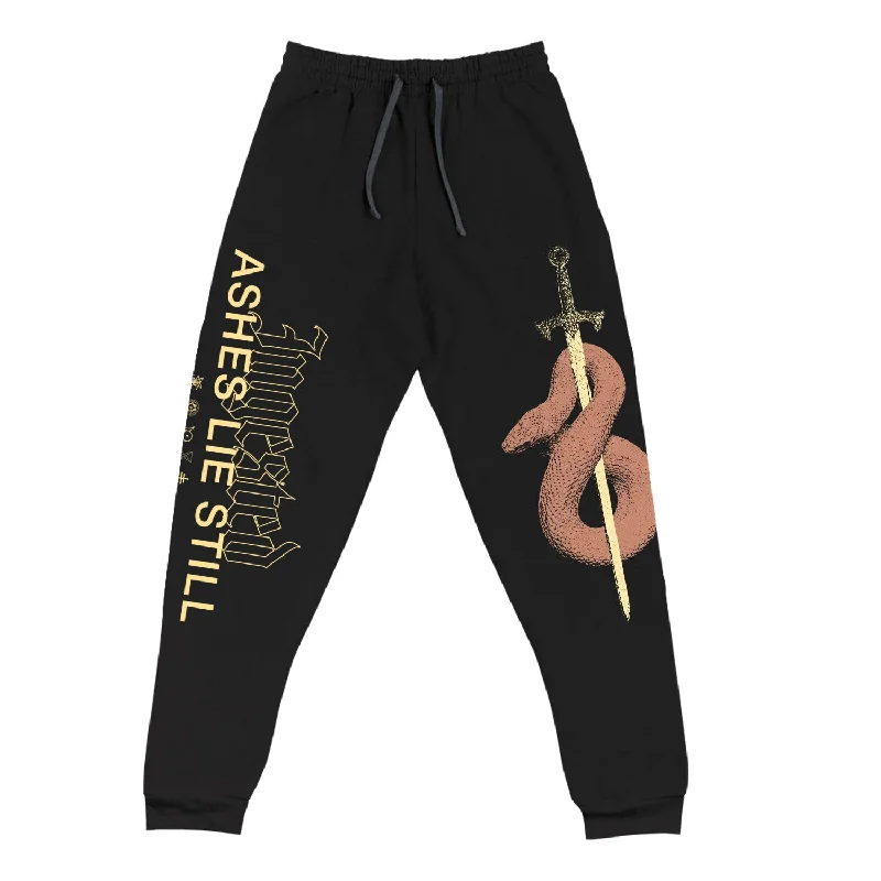 Ingested "Ashes Snake" Sweatpants