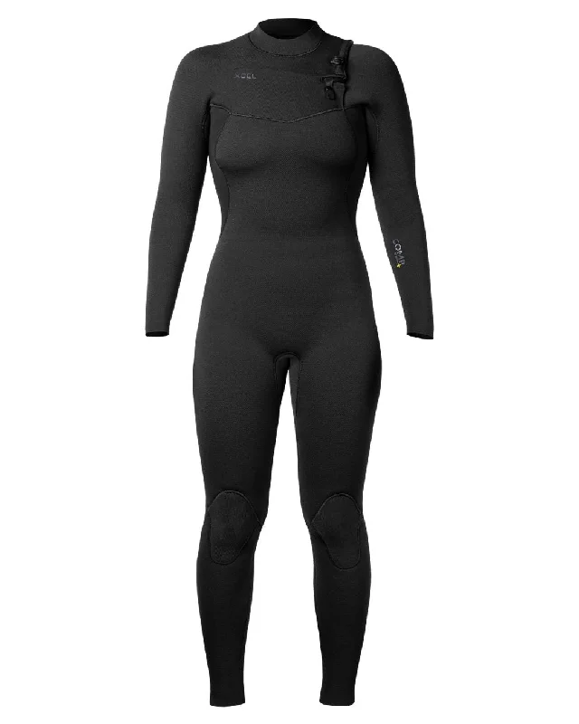 Women's Comp+ 4/3mm Chest Zip Fullsuit