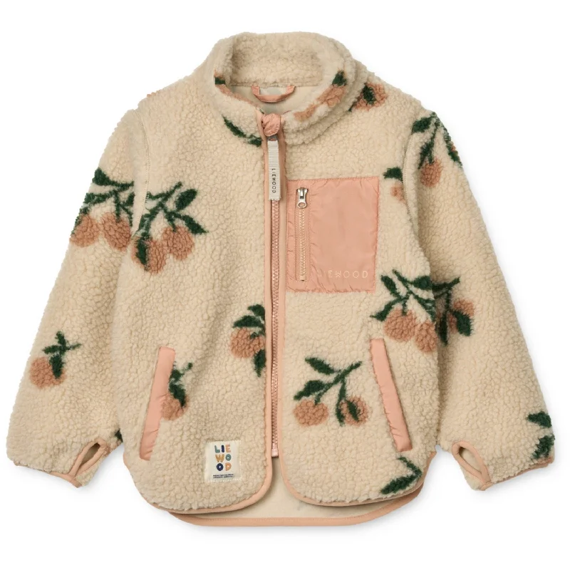 LIEWOOD Peach / Sea Shell Nolan Pile Jacket