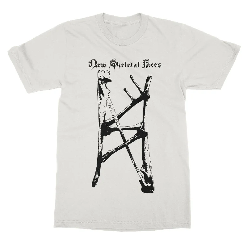 New Skeletal Faces "Bones (Natural)" T-Shirt