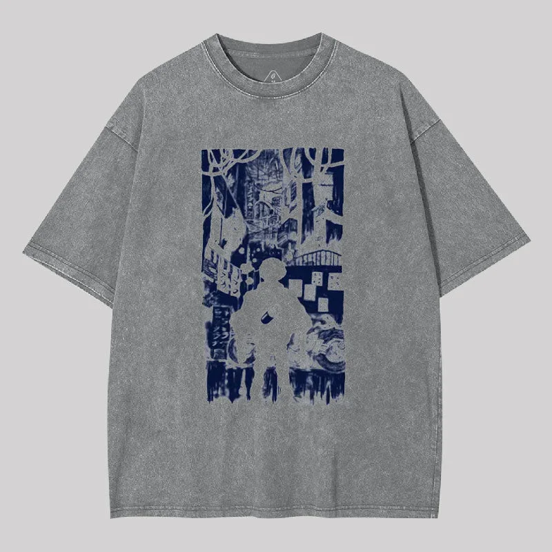 Akira Neo Tokyo Geek Washed T-shirt