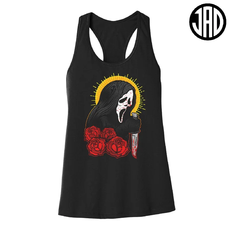 Saint Of Woodsboro - Women's Racerback Tank