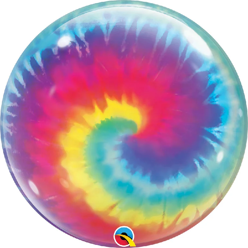 22 inch BUBBLE - TIE DYE SWIRLS