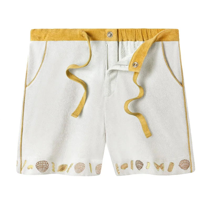 ‘Vongole!’ Cabana Shorts (Terrycloth)