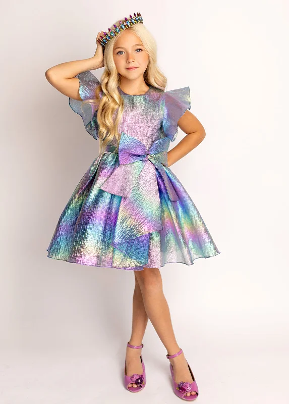 Camryn Dress in Oil Slick