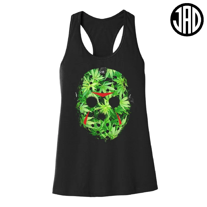 Weed Mask - Women's Racerback Tank