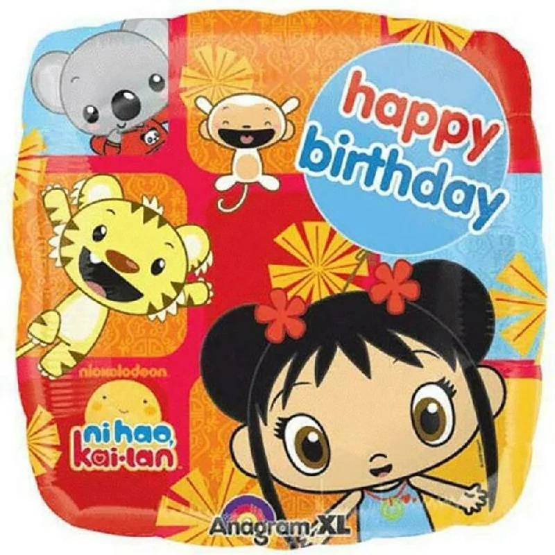 18 inch HAPPY BIRTHDAY NI HAO KAI-LAN