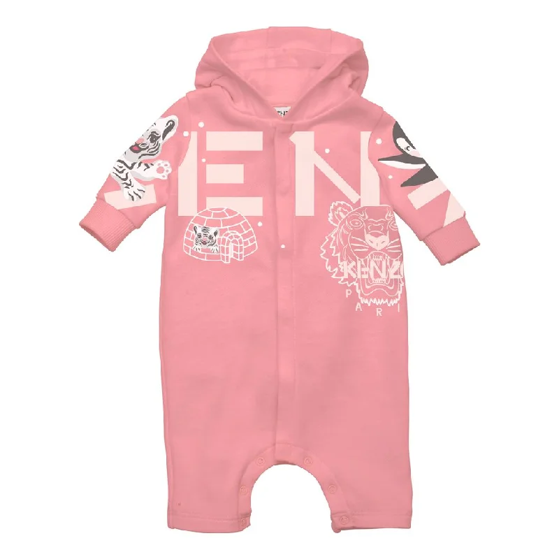 Pink Logo Romper