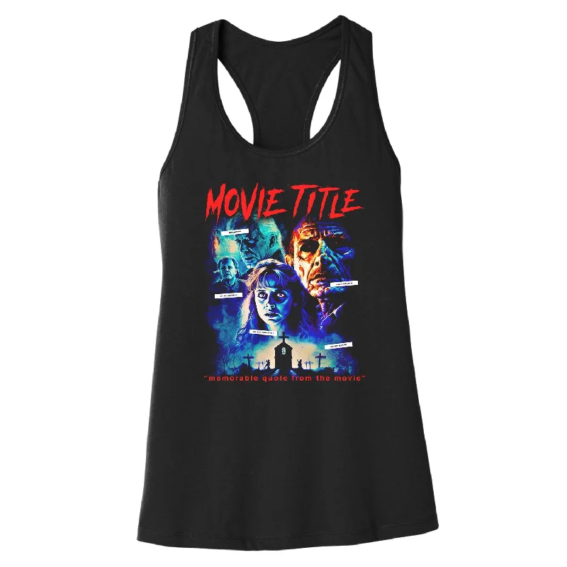 Generic Horror Shirt - Women's Racerback Tank