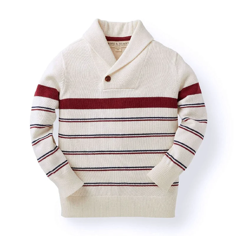 Shawl Collar Organic Sweater - Baby