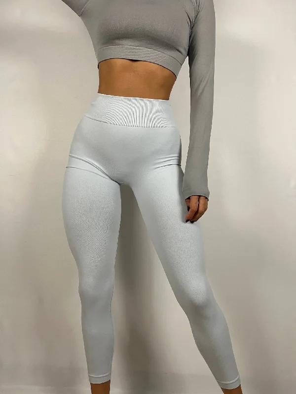 Light Blue Seamless leggings