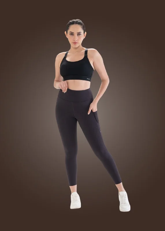 Nylon Shape Rise Leggings