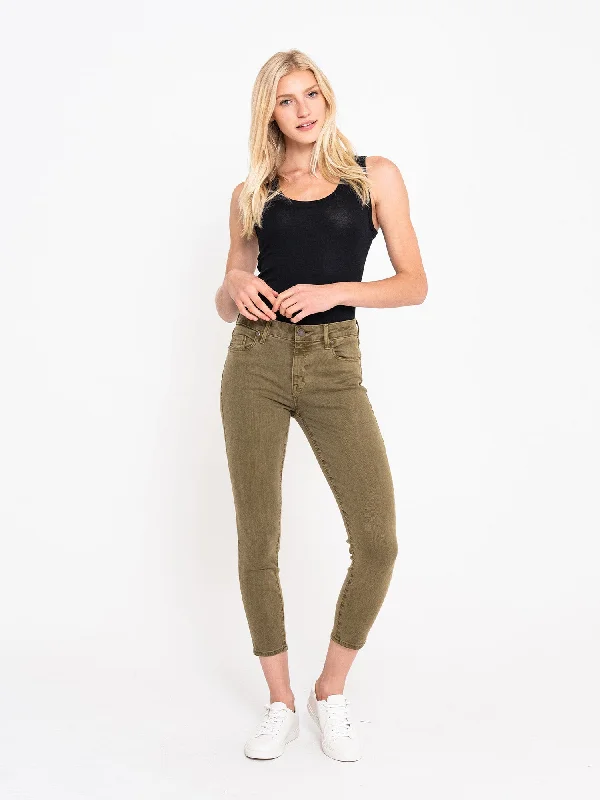 Bowery Crop Skinny in Army